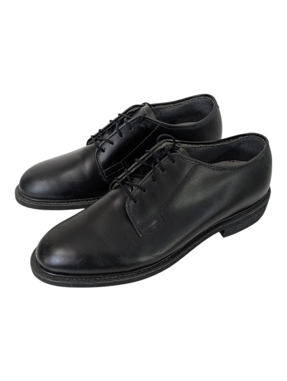 Bates Black Sentry Oxfords - Size 10.5 E - Military Uniform Police Dress Shoes